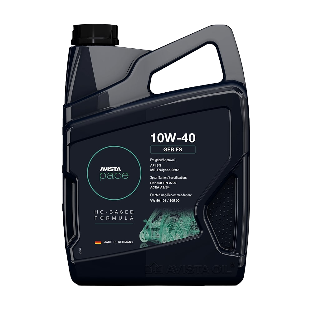 Моторное масло AVISTA PACE GER FS 10W-40, 5л